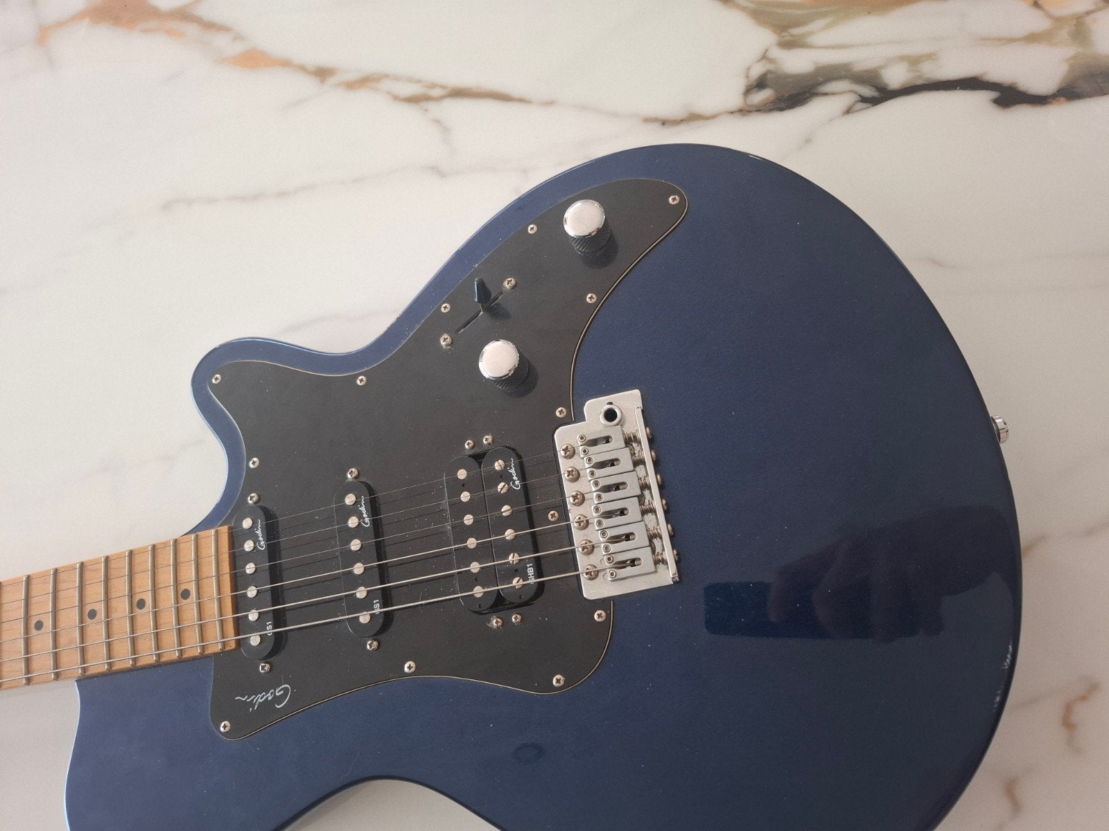 godin gitaar sd 2004 midnight blue, Enlèvement ou Envoi, Comme neuf, Solid body, Autres marques