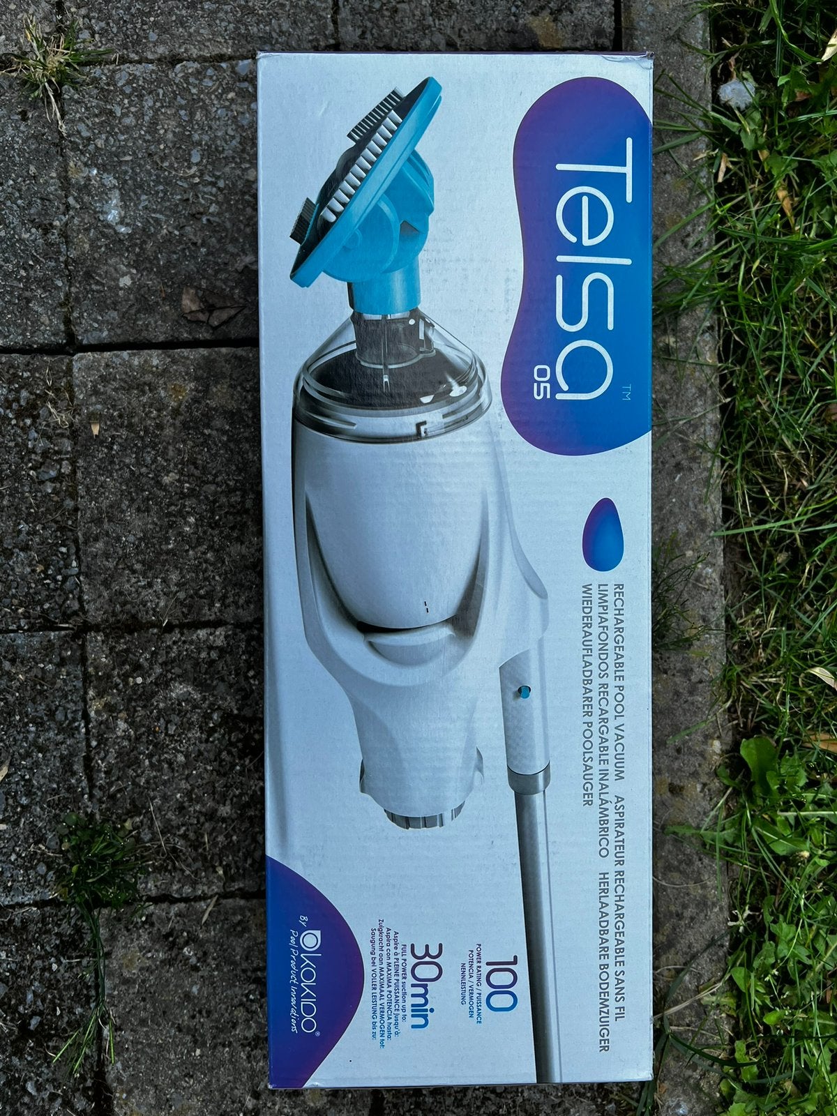 Kokido Telsa 5 oplaadbare zwembadstofzuiger, Enlèvement, Utilisé