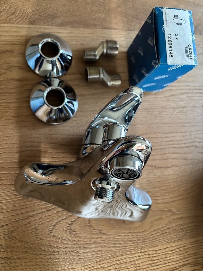 Nieuwe Grohe eengreepsmengkraan voor bad/douche, Bricolage & Construction, Sanitaire, Enlèvement, Neuf, Chrome, Robinet