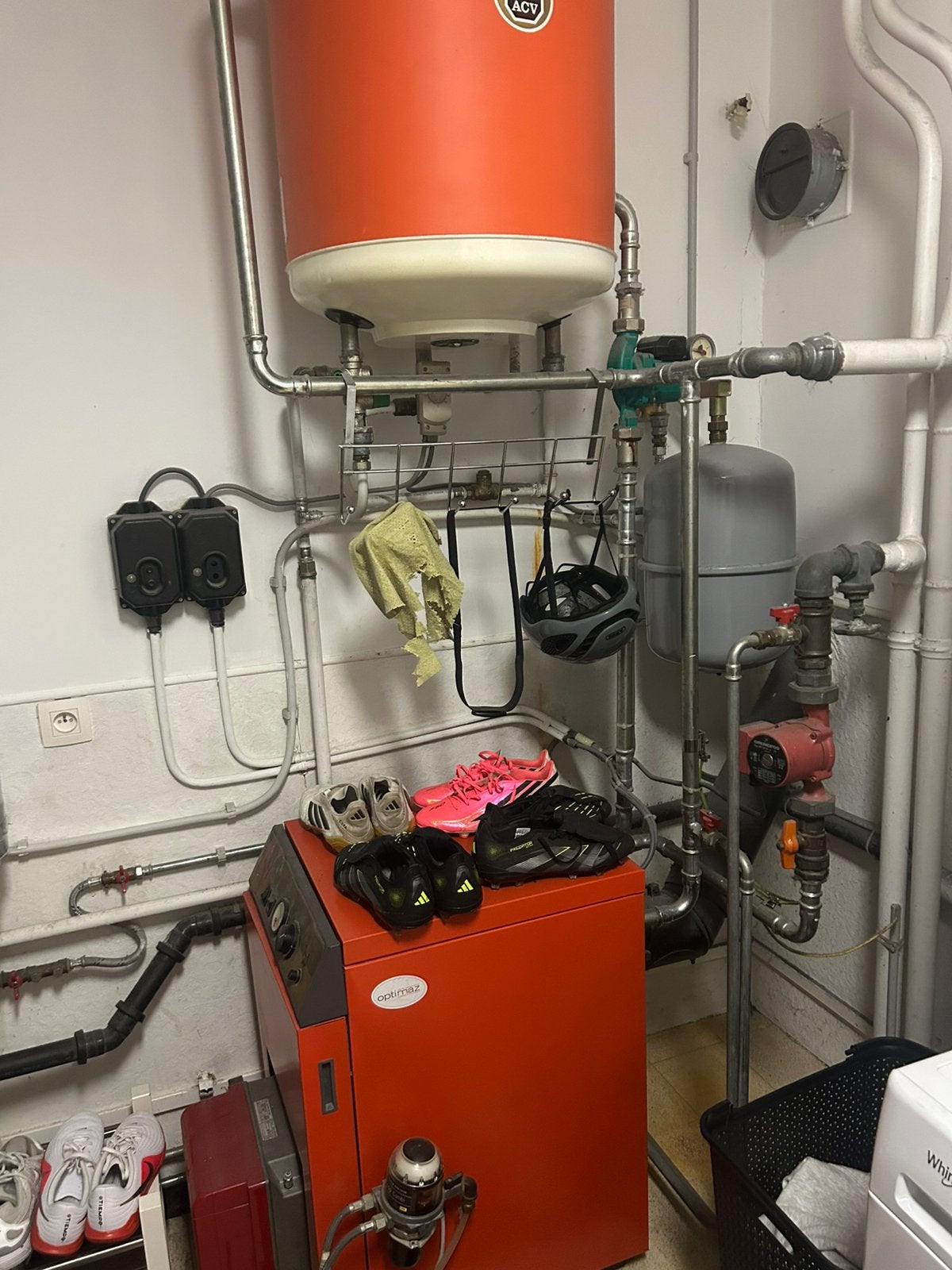 GRATIS mazoutinstallatie ACV – zelf uit te breken, Ophalen, Boiler