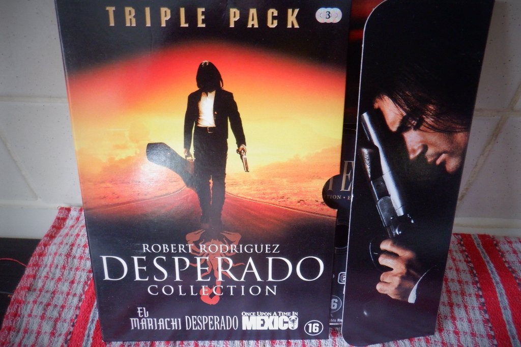 DVD triple Pack Desperado Collection.(Robert Rodriguez), Engels, Vanaf 16 jaar, Verzenden, Nederlands