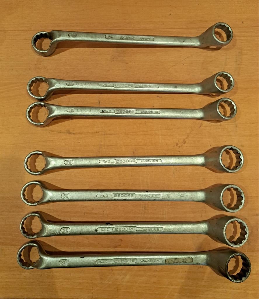 Ringsleutels GEDORE/RAHSOL, Auto diversen, Autogereedschap, Gebruikt, Ophalen