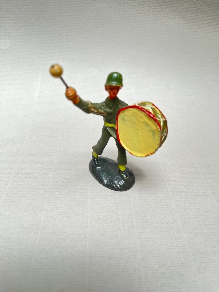 Joueur de batterie Durso — composition environ 8 cm, Enlèvement ou Envoi, Utilisé