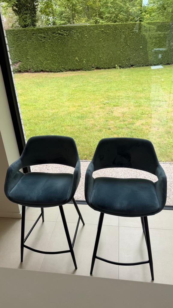 Barkrukken te koop, Ophalen, Gebruikt, Met voetsteun, 60 tot 90 cm