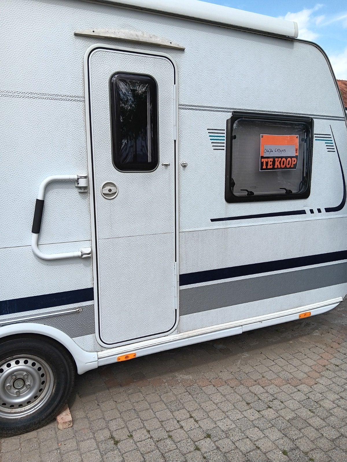 Caravan Dethleffs 10/08/2012, Caravans en Kamperen, Caravans, Vast bed, Kachel, Rondzit, Tot en met 4