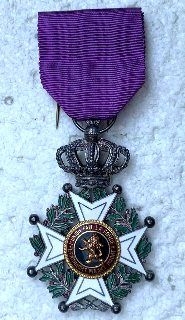 Medaille, Ridder in de Orde vn Leopold-1, Burger 2-TL versie, Verzamelen, Militaria | Algemeen, Ophalen of Verzenden, Landmacht