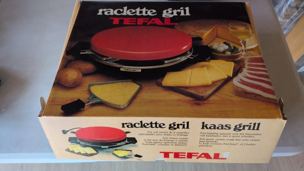 nouvel appareil à raclette orange - 35€, Electroménager, Plaques de gril, Enlèvement ou Envoi, Neuf
