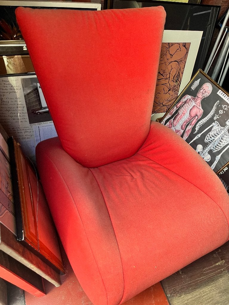 Schommelstoel zetel hulsta, Ophalen, Gebruikt, Stof