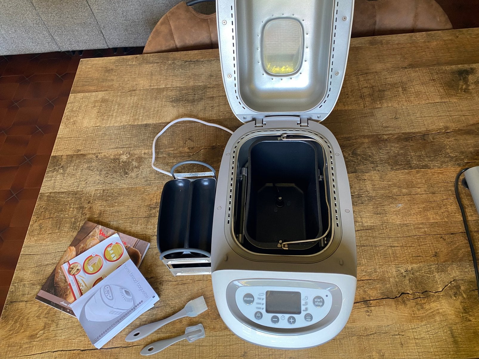 Moulinex Home Bread Baguette, Ophalen, Zo goed als nieuw, Met timer