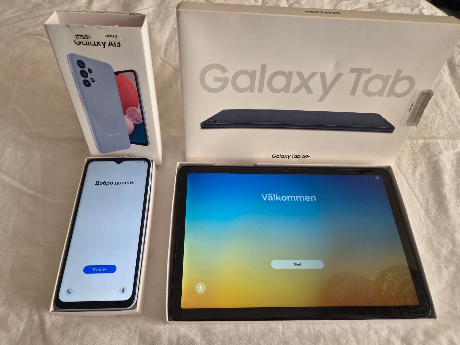 Samsung a13 en Tab a9+, Computers en Software, Android Tablets, Ophalen