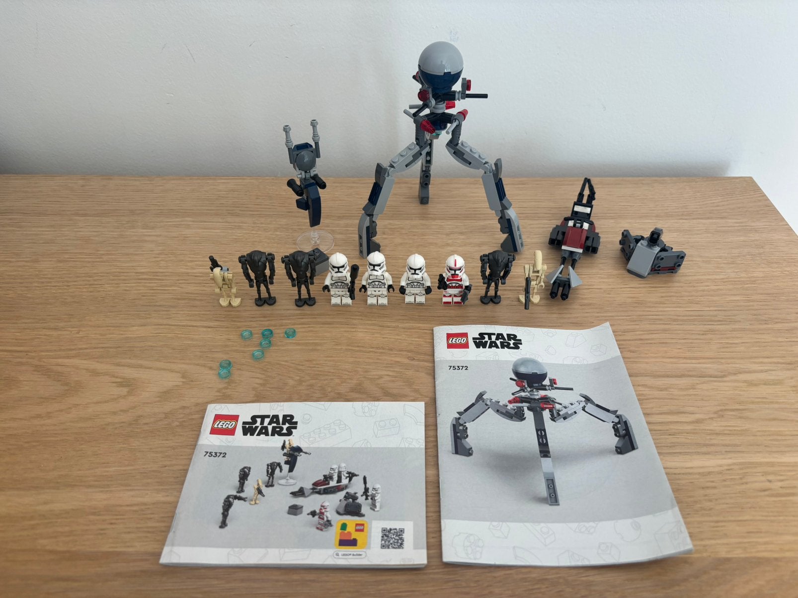 Lego star wars Clone Trooper & Battle droid Pack 75372, Enlèvement ou Envoi, Comme neuf, Complet
