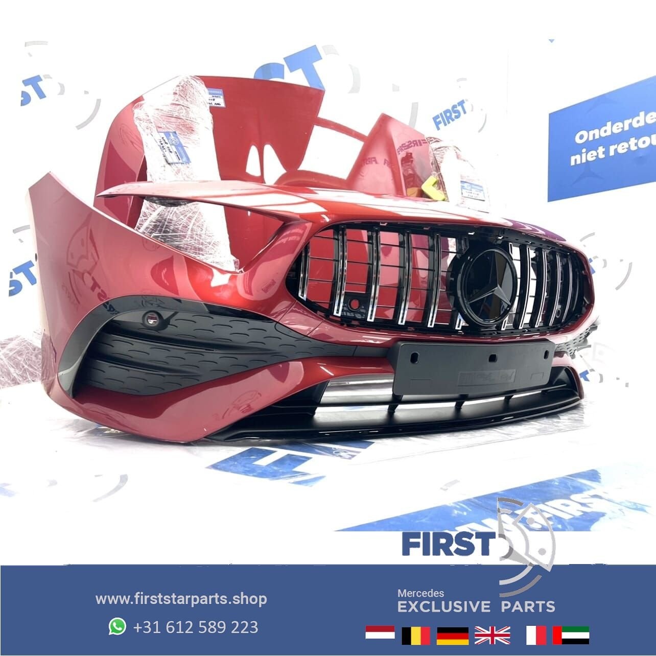 W177 V177 A KLASSE FACELIFT AMG VOORKOP ROOD 2022-2026 origi, Utilisé, -, Avant, -