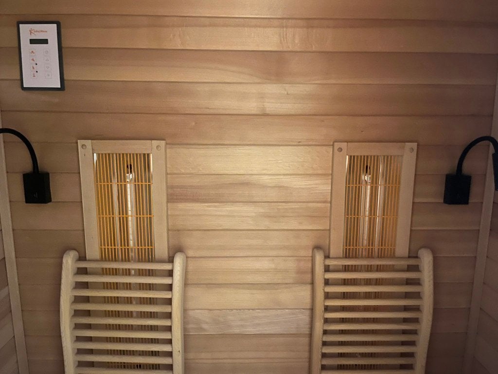 Alpha Wellness Infraroodcabine 2 personen – perfect werkend, Sport en Fitness, Sauna, Ophalen
