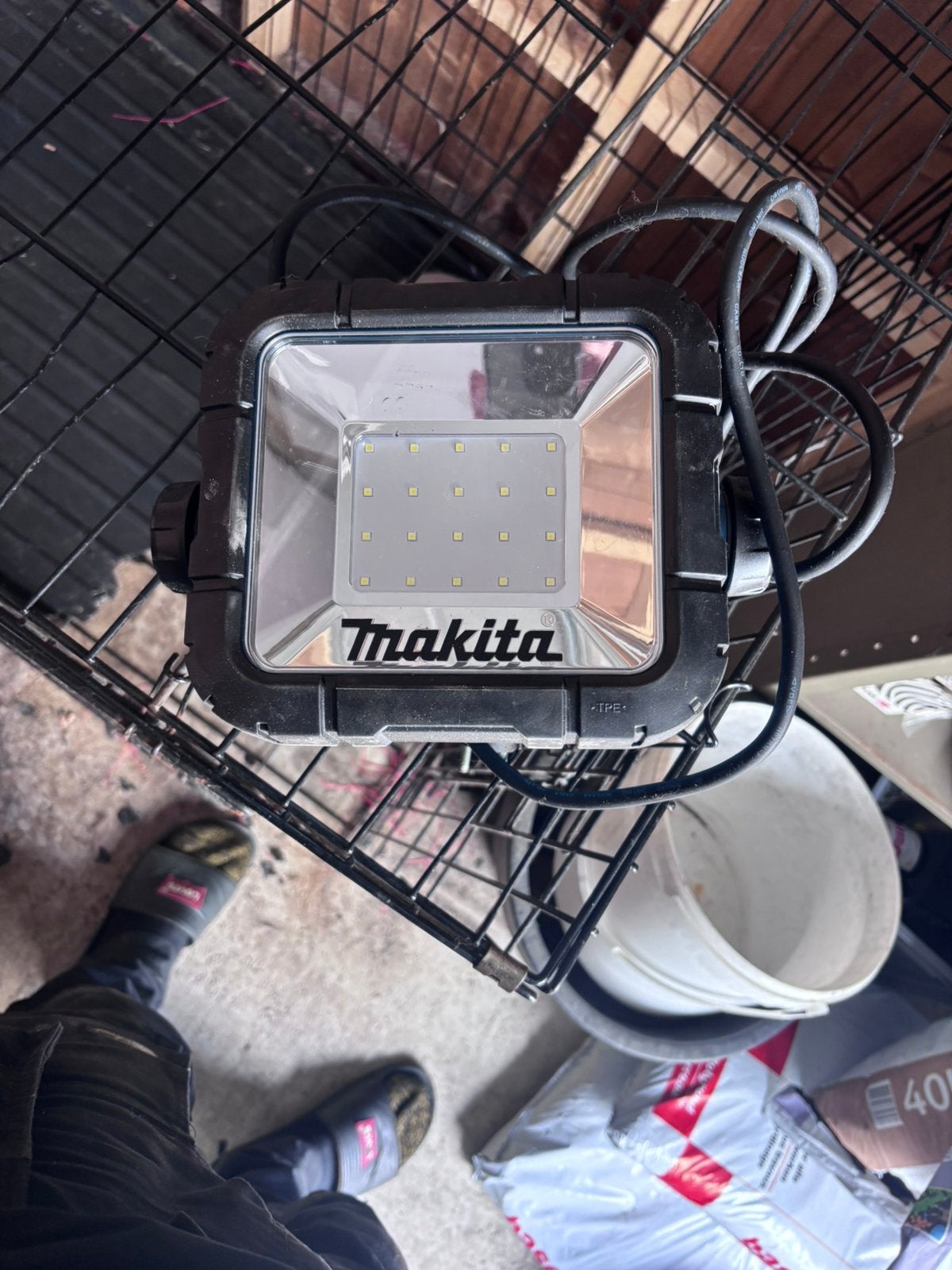 Makita werklamp, Doe-het-zelf en Bouw, Ophalen of Verzenden, Zo goed als nieuw