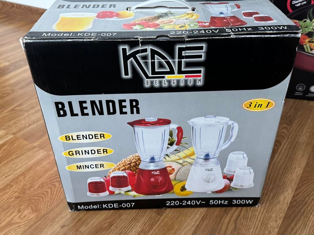 Blender rood, Ophalen, Zo goed als nieuw, Blender