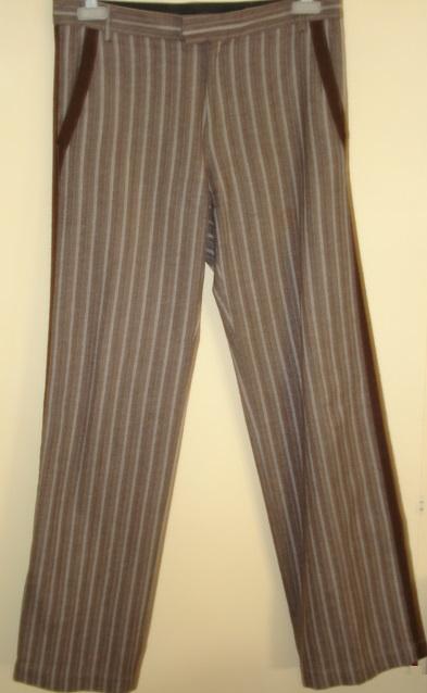 PS Paul Smith broek 32 bruin beige gestreept, PS Paul Smith, Bruin, Zo goed als nieuw, Verzenden