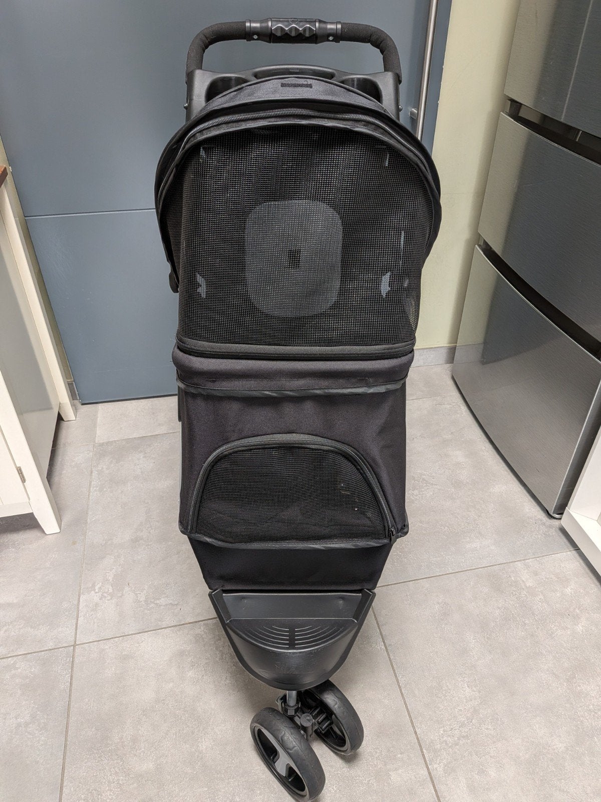Honden Buggy, Ophalen