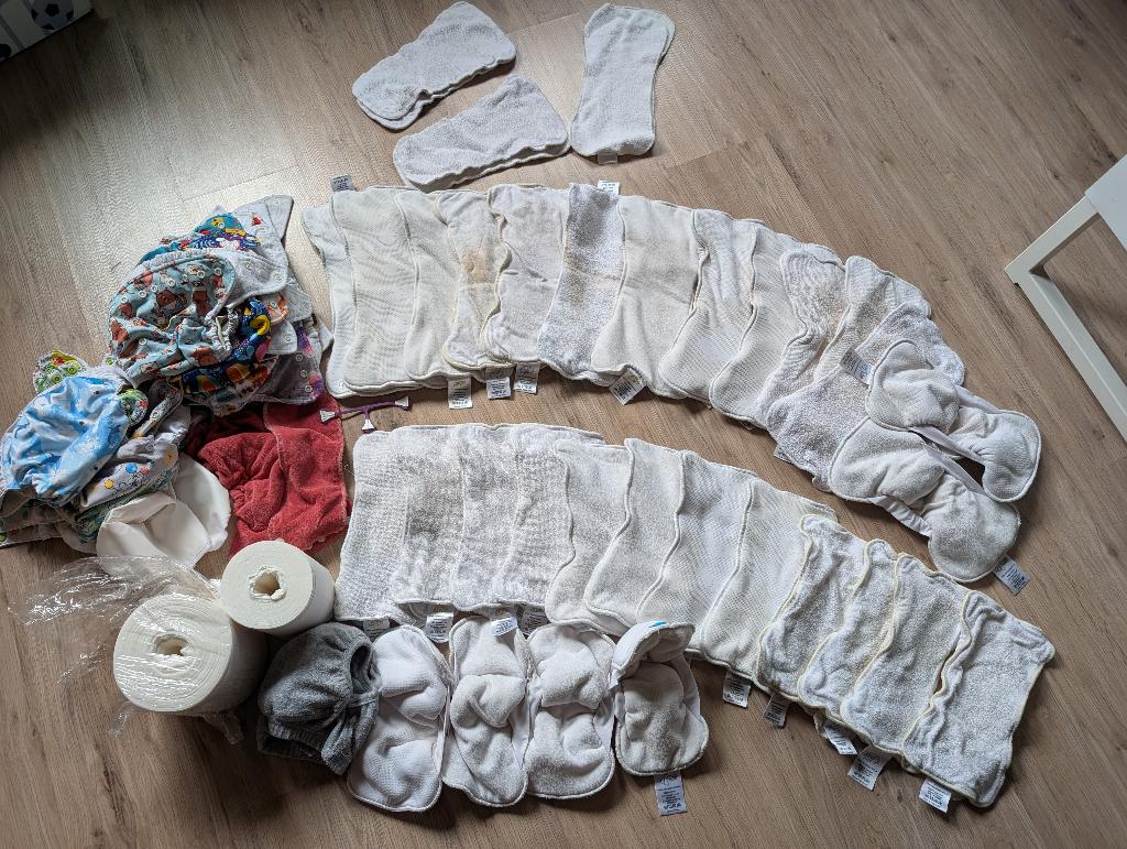 Wasbare luiers, Ophalen, Gebruikt, Overige typen