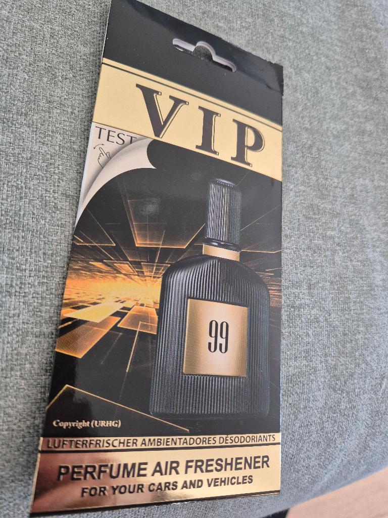 Parfum luchtverfrisser voor uw auto, Ophalen