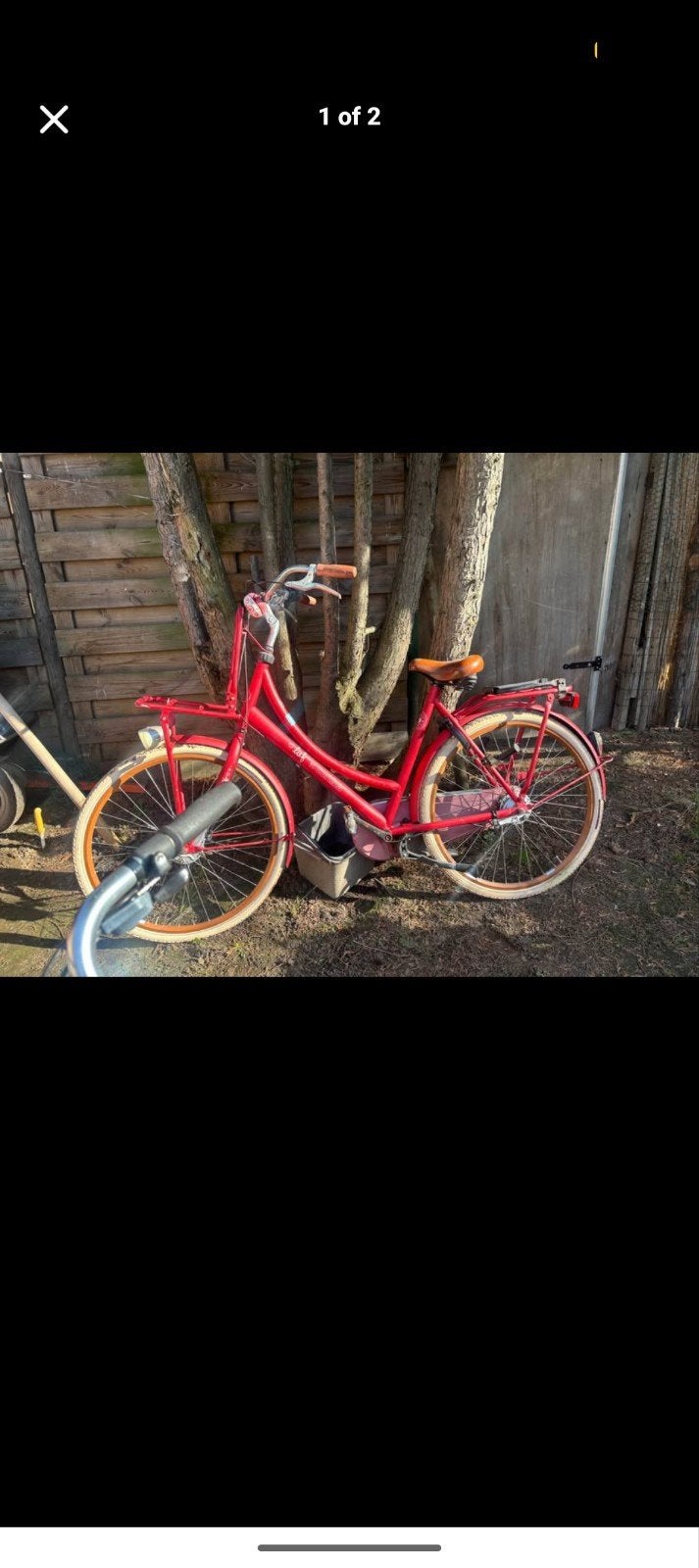 leuke boodschappen fiets, Enlèvement