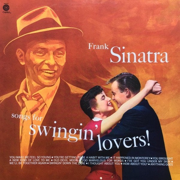 Frank Sinatra ‎– Songs For Swingin' Lovers, Cd's en Dvd's, Vinyl | Jazz en Blues, LP, Ophalen of Verzenden, Zo goed als nieuw