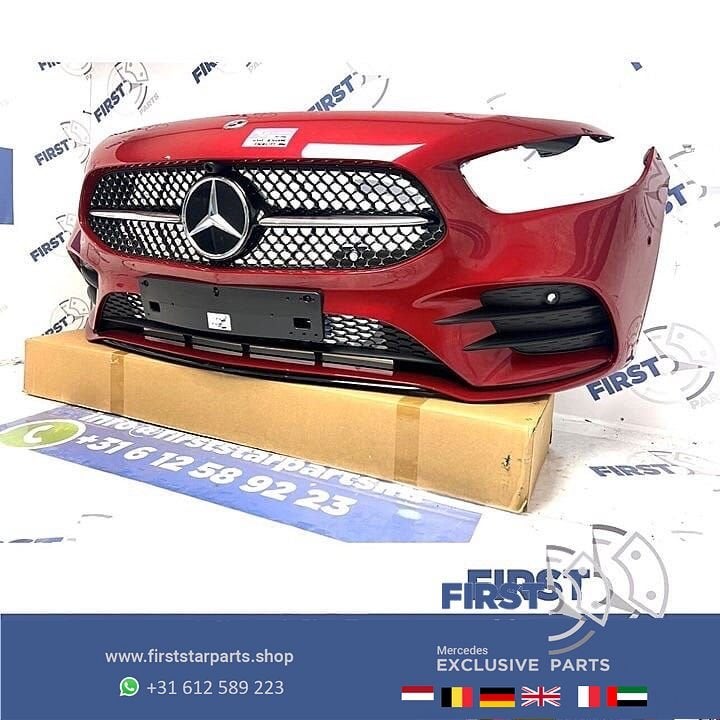 W247 B KLASSE FACELIFT AMG VOORBUMPER COMPLEET + DIAMANT GRI, Gebruikt, -, Voor, Ophalen of Verzenden