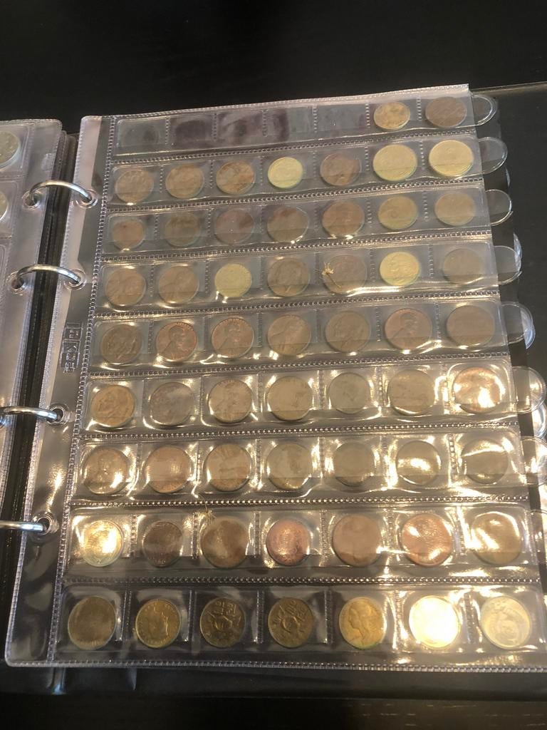 Een lot van 350 munten, Ophalen of Verzenden, Munten