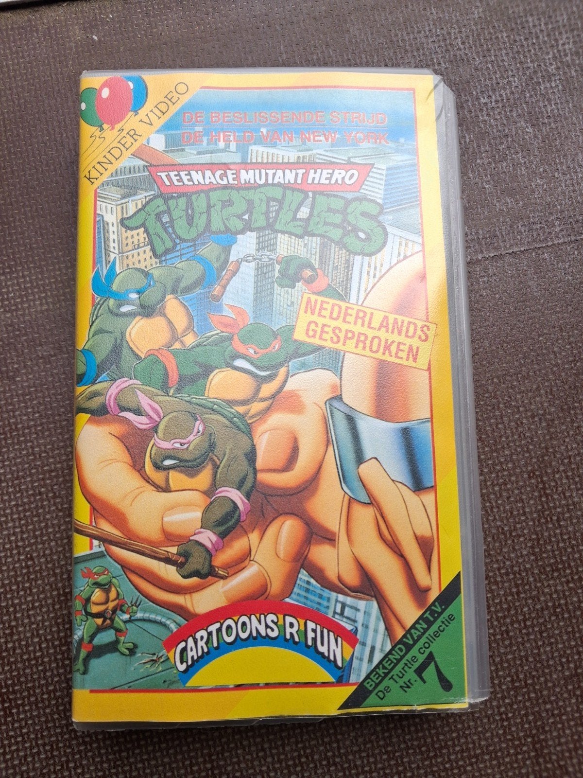 Vhs Teenage Mutant Hero Turtles 1987., CD & DVD, VHS | Enfants & Jeunesse, Enlèvement, Utilisé, Dessin animé, VHS