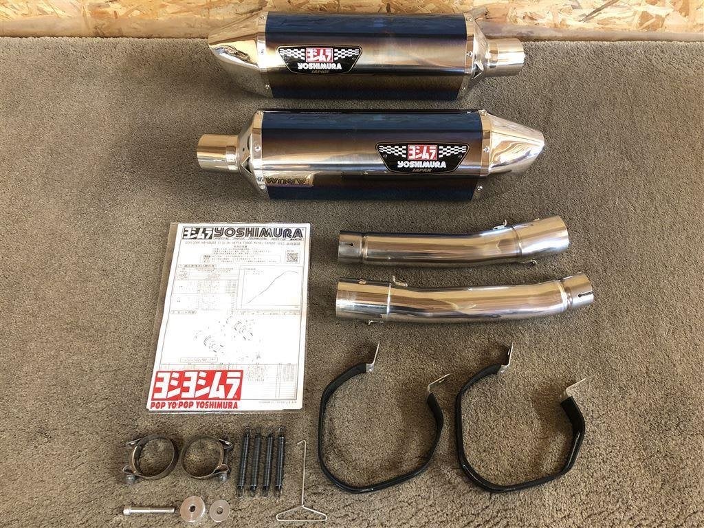 Yoshimura Japan Hepta Force uitlaten GSX1300R Hayabusa 08-16, Verzenden, Gebruikt