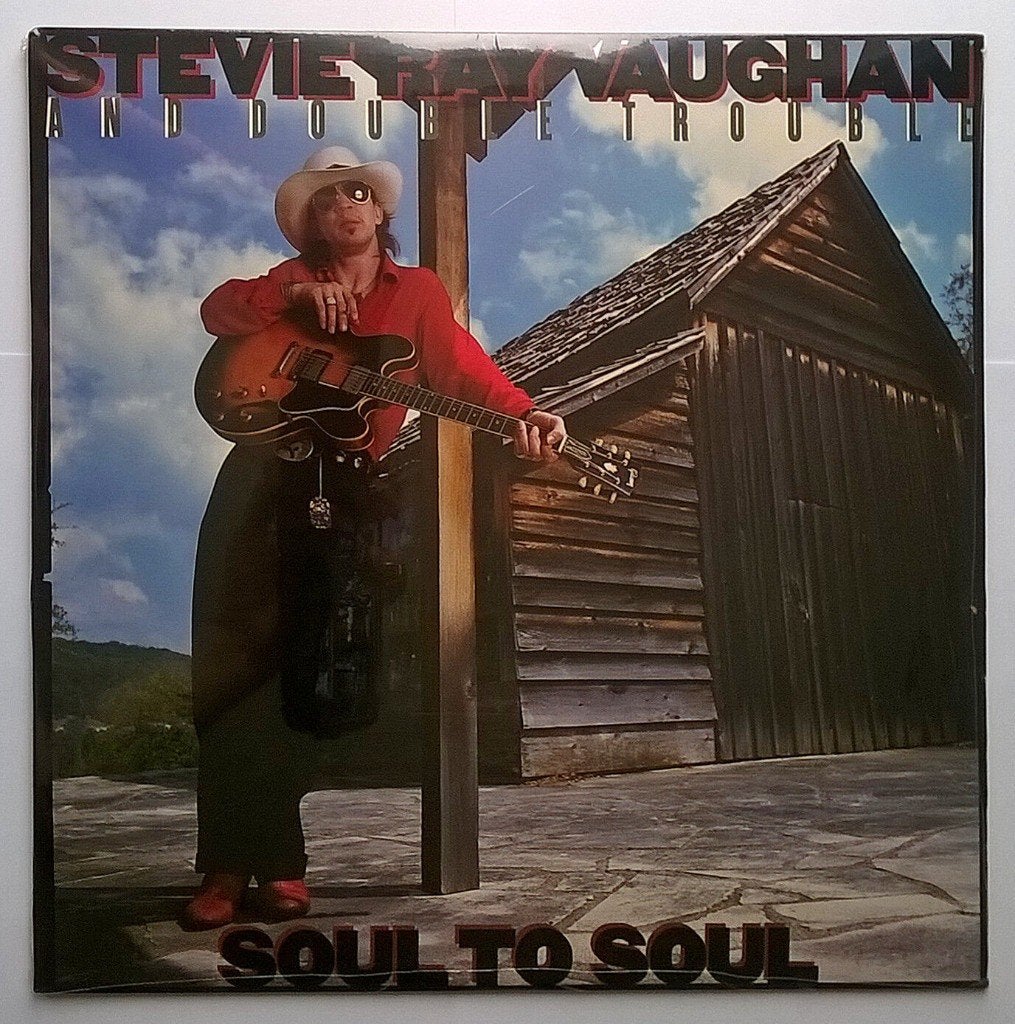 STEVIE R. VAUGHAN "Soul to Soul" LP (1985) Topstaat - Sealed, Enlèvement ou Envoi, Scellé, Neuf, dans son emballage, Blues rock