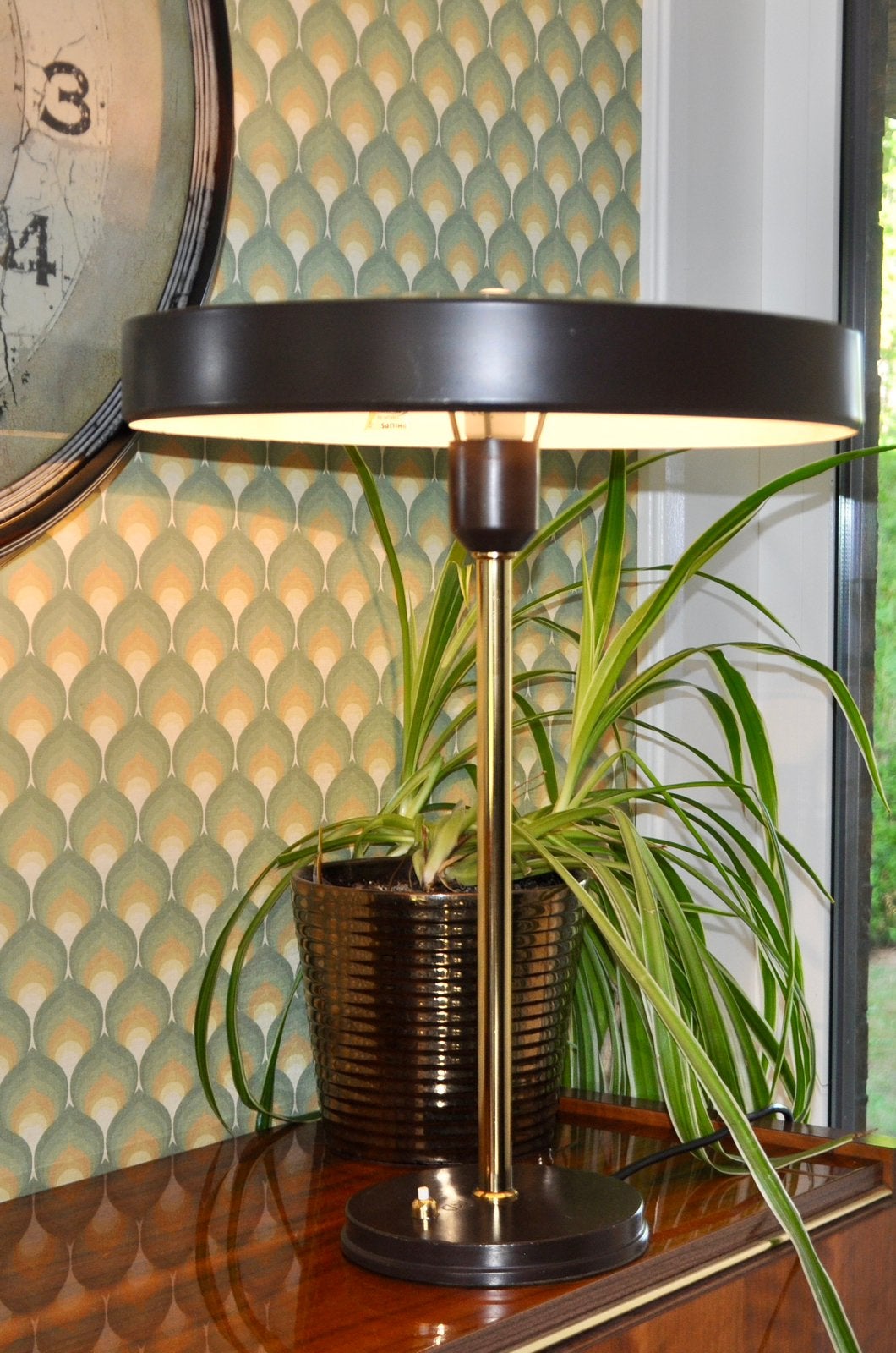 Vintage Philips Timor 69 bureaulamp – Louis Kalff, Enlèvement ou Envoi, Utilisé