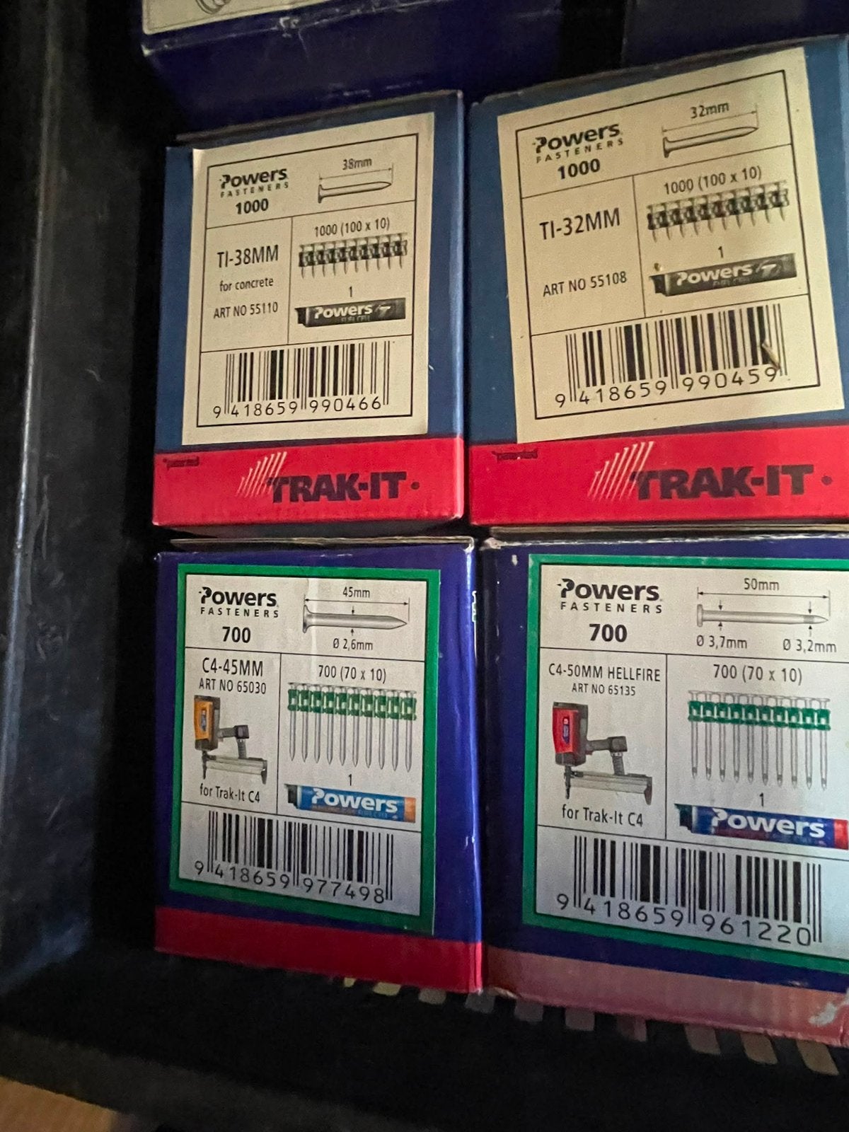 Schietnagels tack it beton strips, Ophalen, Nieuw
