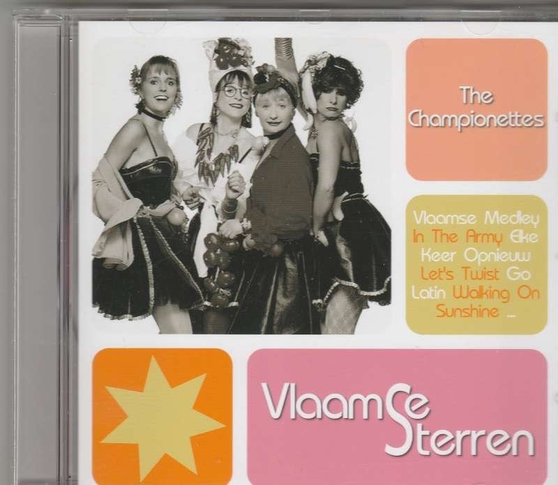 CD Championettes - Vlaamse Sterren, Enlèvement ou Envoi, Album, Schlager, Comme neuf
