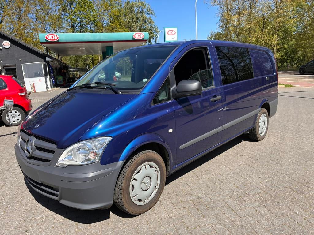 Double cabine automatique Mercedes Vito 113cdi, Autos, Camionnettes & Utilitaires, Cuir, Euro 5, Achat, Entreprise