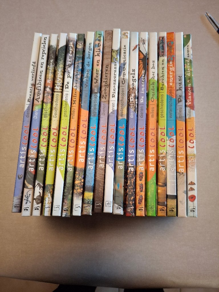 Artiscool-boekjes (18 boekjes), Boeken, Ophalen, Nieuw, Artis Historia