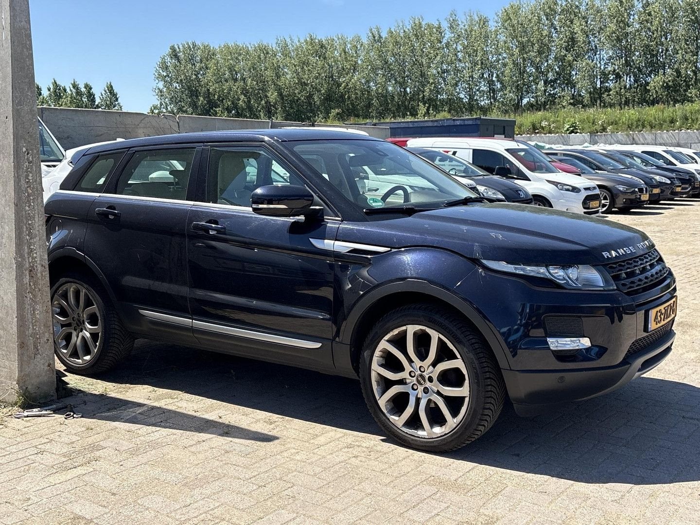 Land Rover Range Rover Evoque 2.0 Si 4WD Prestige | MOTER DE, Auto's, Land Rover, Automaat, 199 g/km, Blauw, USB