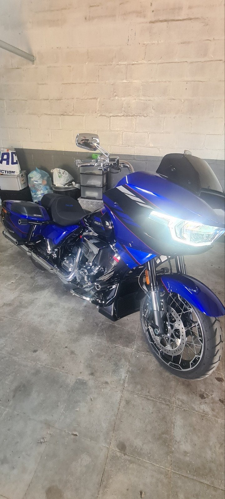 Harley-davidson CVO ROAD GLIDE blue steak 2026, Motos, Particulier, Neuf, ABS