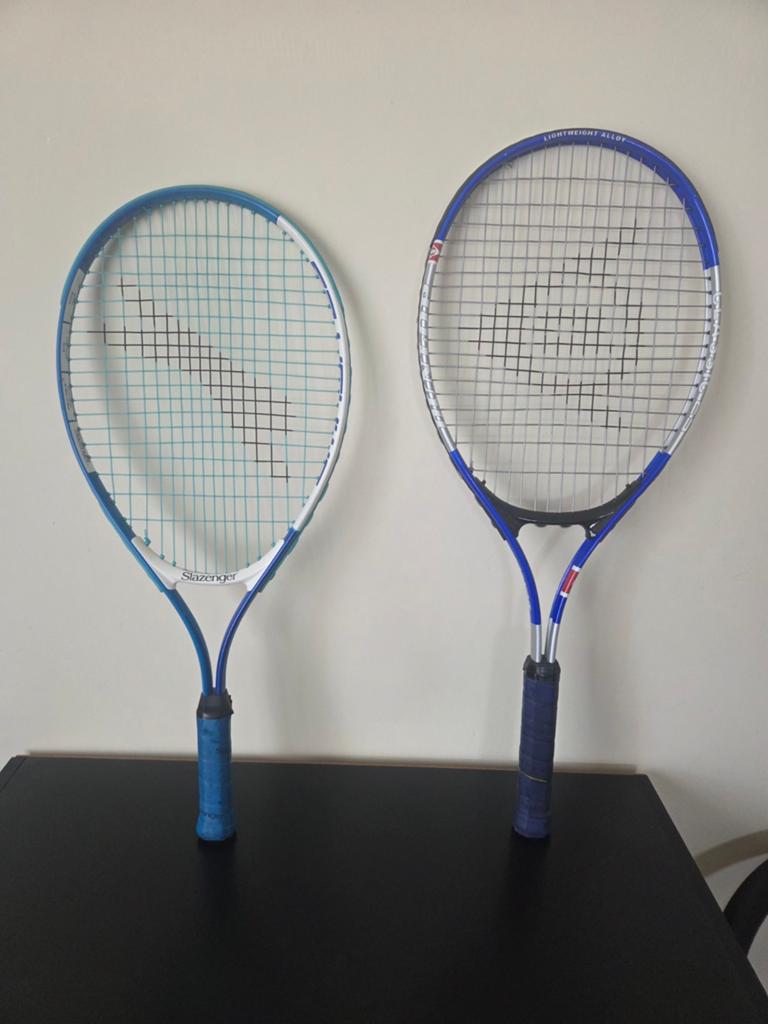 2 tennis raketten te koop, Enlèvement, Comme neuf, Raquette