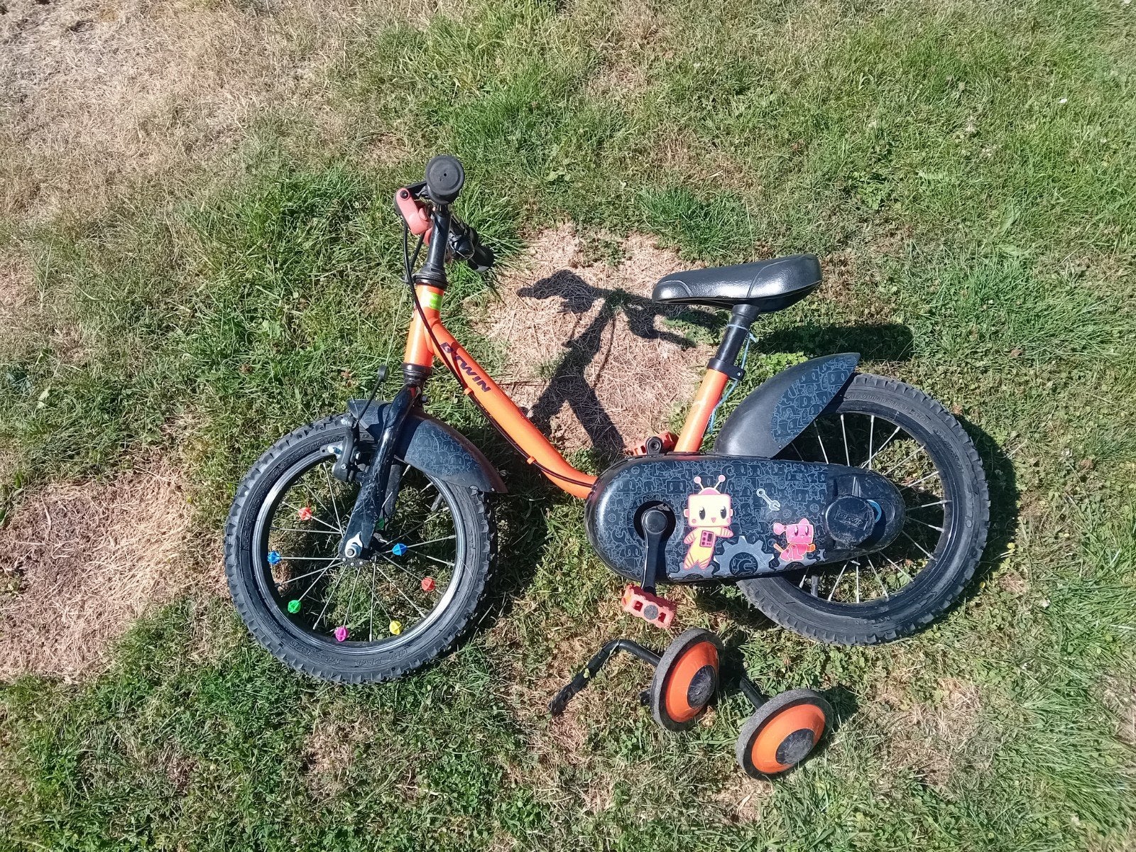 Kinderfiets Btwin Robot, Ophalen, Gebruikt, Minder dan 16 inch, Btwin Decathlon