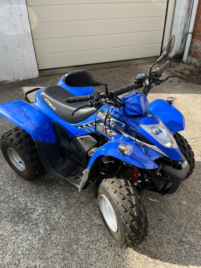Kymco straatlegaal 90cc quad, Ophalen, Zo goed als nieuw
