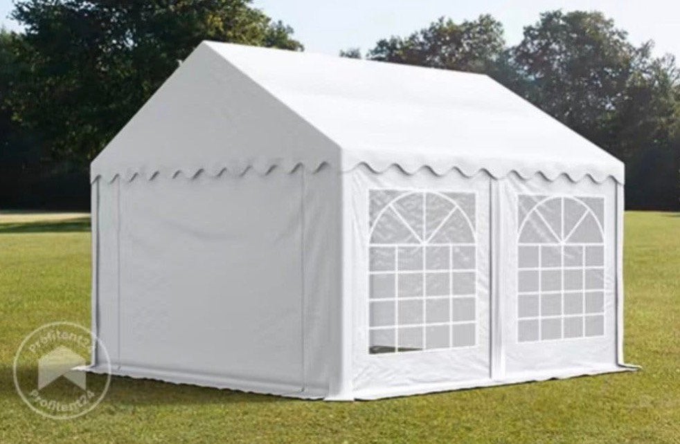 Partytent wit, Tuin en Terras, Ophalen, Gebruikt, Partytent