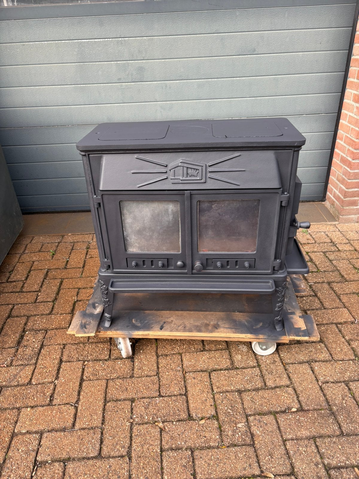 Dovre 300G houtkachel, Ophalen, Gebruikt, Houtkachel, Vrijstaand