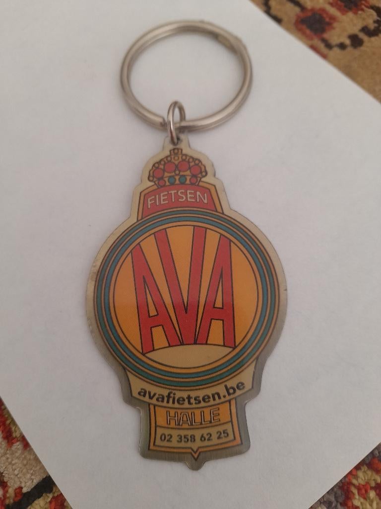 sleutelhanger AVA fietsen halle, Ophalen of Verzenden, Zo goed als nieuw, Merk