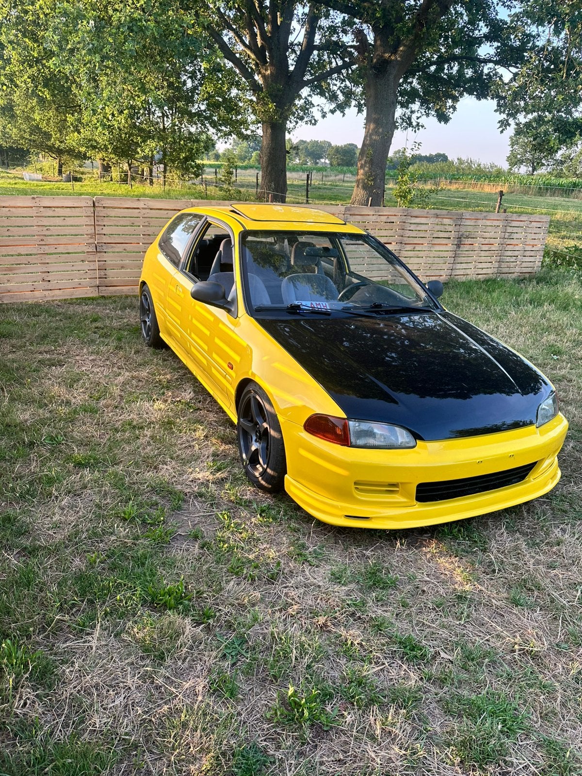 Honda civic eg6 met k20a2, Autos, Jaune, Boîte manuelle, Autre carrosserie, Particulier