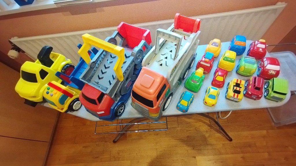 Lot de camions et voitures, Enlèvement, Utilisé