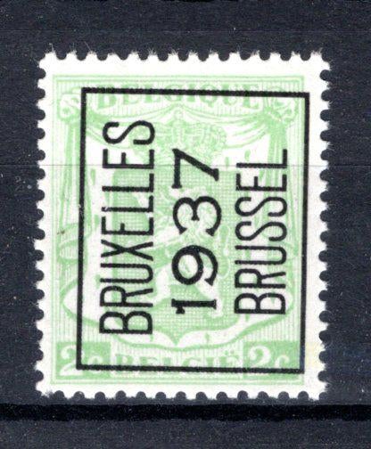 PRE321A MNH** 1937 - BRUXELLES 1937 BRUSSEL, Ophalen of Verzenden, Postfris, Postfris
