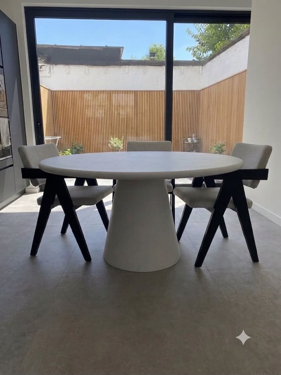 Ronde tafel 140 microcement, Ophalen