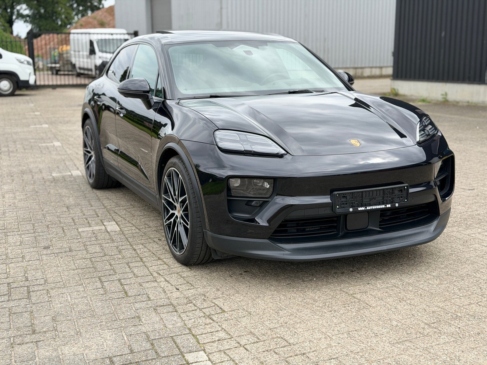 Porsche Macan 4 EV |PANO|360|Headup|Full Optie., Auto's, Dealer onderhouden, Zwart, Leder, 5 zetels