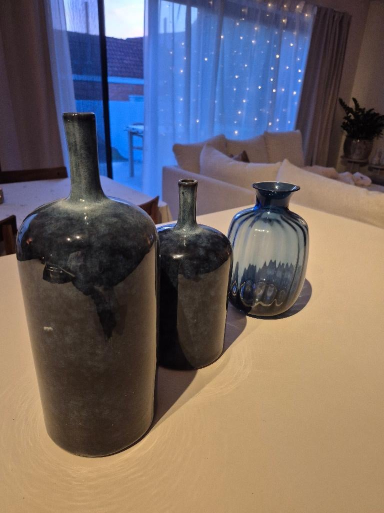 Set van vazen, Ophalen, Nieuw, Blauw