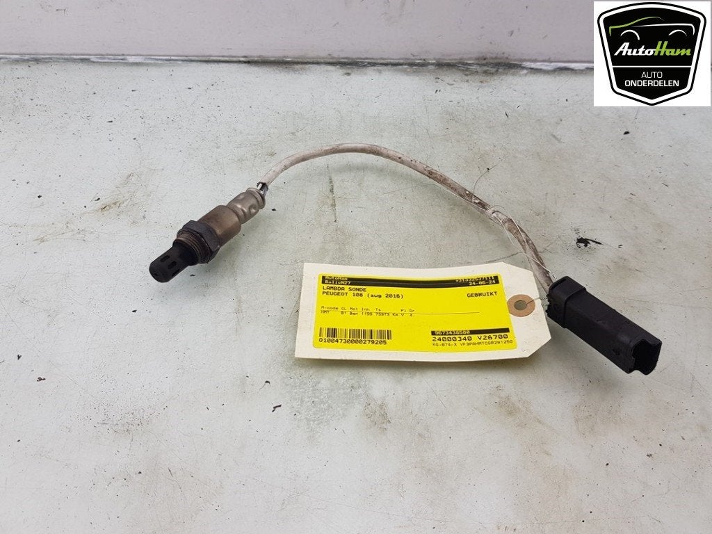 LAMBDASONDE Peugeot 108 (01-2014/-) (|9673438580|), Kontakt-peugeot@peugeot.com, Gebruikt, Peugeot Deutschland GmbH, Bahnhofsplatz
65423  Rüsselsheim, DE